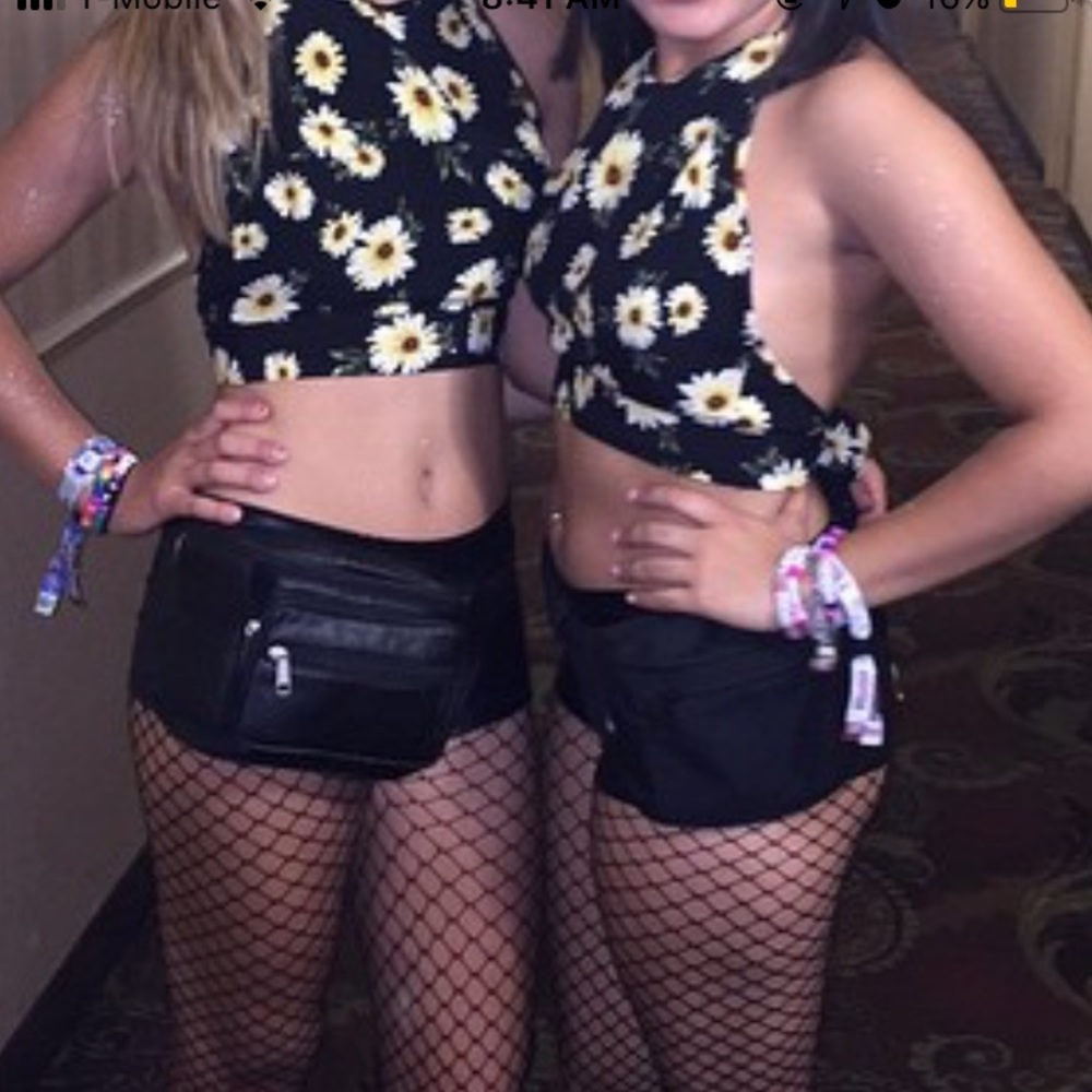 Rave crop top